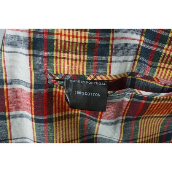 Rowing Blazers Indian Madras Multicolor Plaid Sport Coat Jacket Sz 36S - Picture 9 of 9